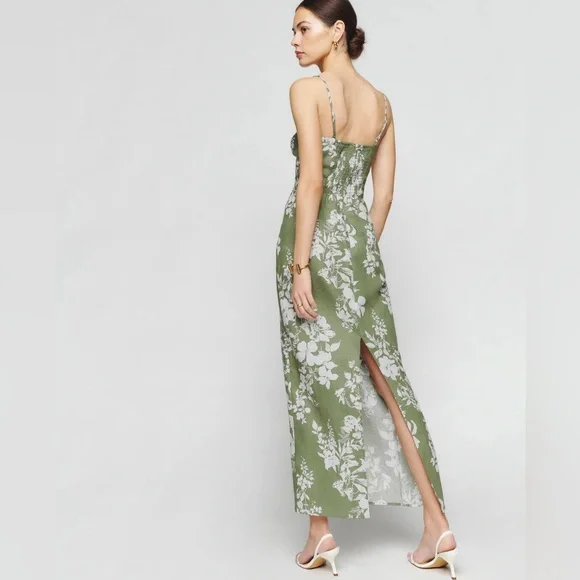 REFORMATION Frankie Linen Dress - Picture 6 of 17